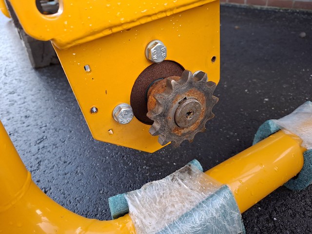 Mestslanghaspel in onderdelen - afbeelding 6 van  16