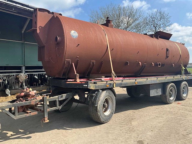 Mesttank 25m3 met 3-assig schamelonderstel - afbeelding 1 van  21