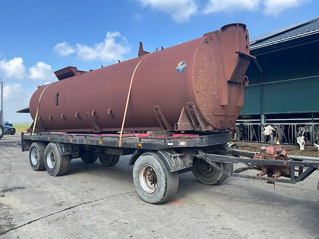 Mesttank 25m3 met 3-assig schamelonderstel - afbeelding 21 van  21
