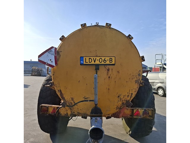 Mesttank, kaweco, 8000, geel, 1977 - afbeelding 14 van  29