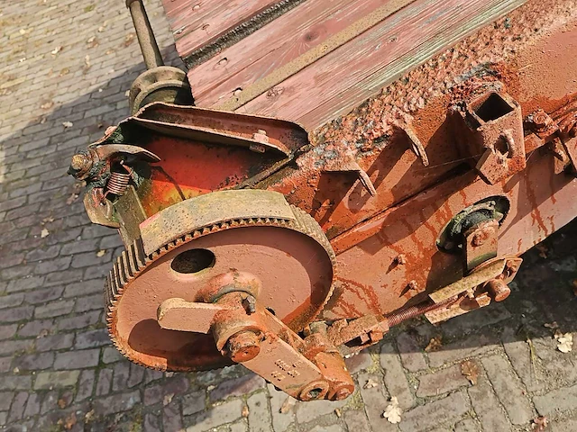 Mestwagen frame platte wagen - afbeelding 10 van  14