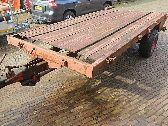 Mestwagen frame platte wagen - afbeelding 12 van  14