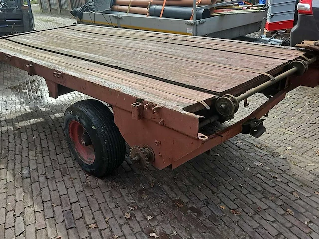 Mestwagen frame platte wagen - afbeelding 10 van  14