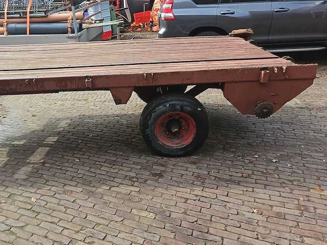 Mestwagen frame platte wagen - afbeelding 2 van  4