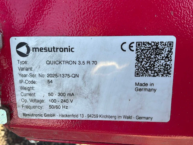 Mesutronic - 2025 - quicktron 3.5 r 70 - metaaldetector - afbeelding 6 van  6