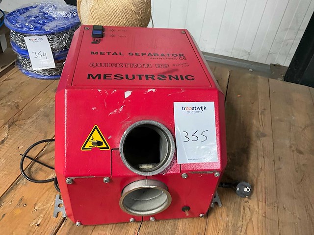 Mesutronic gerätebau qms 3.2 r 50 metaalafscheider - afbeelding 4 van  5