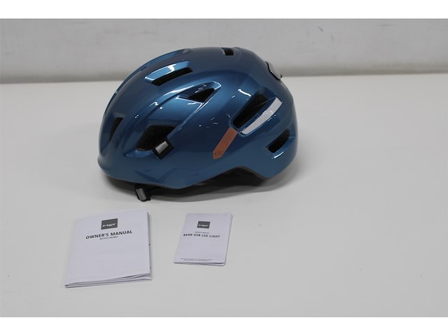 Met emob fietshelm m 56-58cm navy - afbeelding 5 van  6