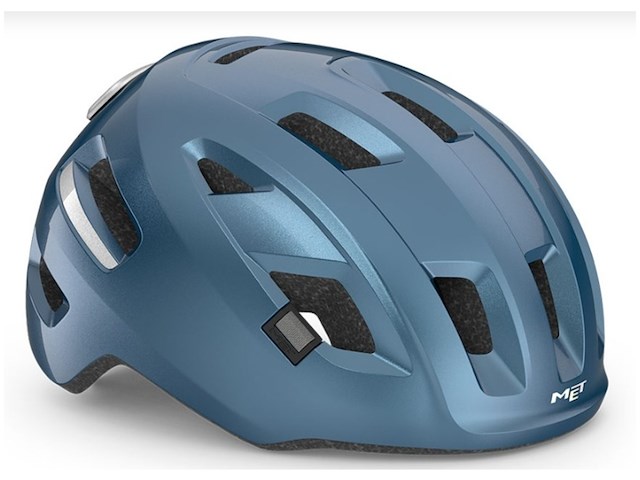 Met emob fietshelm mannen & vrouwen l 58-61cm navy - afbeelding 1 van  1