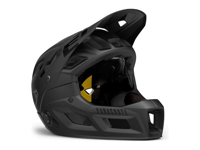 Met parachute mcr mips fietshelm maat l (58-61cm) black matt glossy - afbeelding 1 van  3