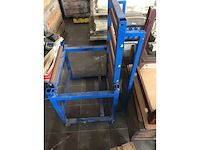 Met stalen rollen rollenbaan, blauw - afbeelding 2 van  6