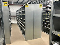Meta - dubbelzijdige magazijnstelling 6,5 meter - afbeelding 1 van  7