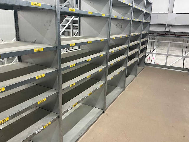 Meta - magazijnstelling 6,5 meter (4x) - afbeelding 3 van  6