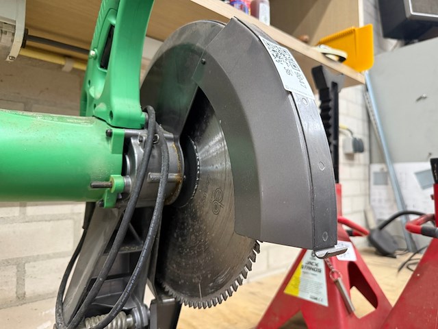 Metaal afkortzaag hitachi, cc 14sf, bouwjaar 2014 - afbeelding 2 van  5