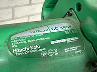 Metaal afkortzaag hitachi, cc 14sf, bouwjaar 2014 - afbeelding 5 van  5
