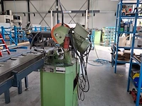 Metaal afkortzaagmachine met aanvoer/afvoerbaan bewo, cpo 250ht, bouwjaar 2008 - afbeelding 12 van  14