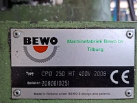 Metaal afkortzaagmachine met aanvoer/afvoerbaan bewo, cpo 250ht, bouwjaar 2008 - afbeelding 13 van  14