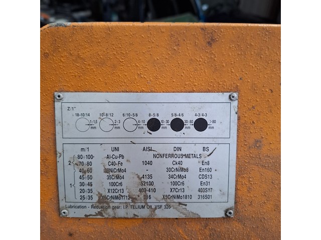 Metaal bandzaag, anbas, tr300, 1995 - afbeelding 13 van  14