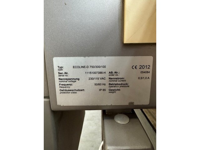 Metaal detector stol, ecoliner 0750, grijs, bouwjaar 2017 - afbeelding 4 van  5