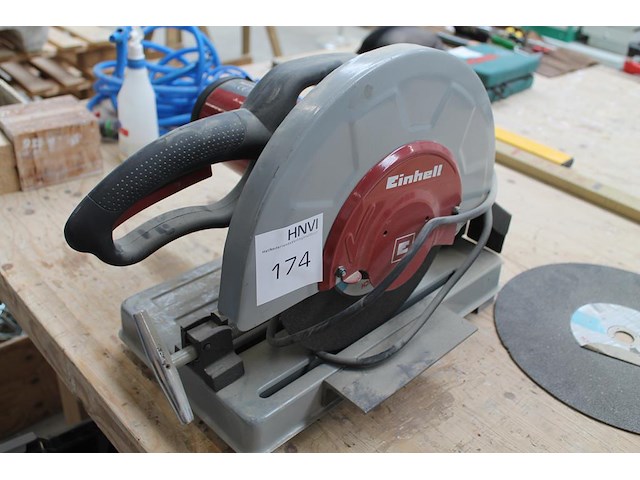 Metaalafkortzaag einhell th-mc 355. bouwjaar 2016. - afbeelding 1 van  4