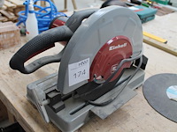 Metaalafkortzaag einhell th-mc 355. bouwjaar 2016. - afbeelding 1 van  4