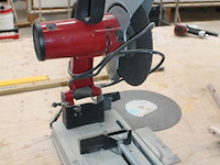 Metaalafkortzaag einhell th-mc 355. bouwjaar 2016. - afbeelding 3 van  4