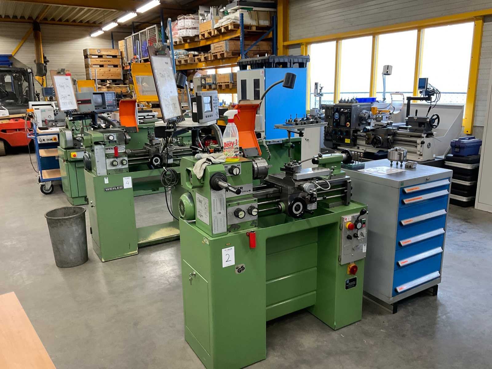 Metaalbewerkingsmachines, meetgereedschap en toebehoren