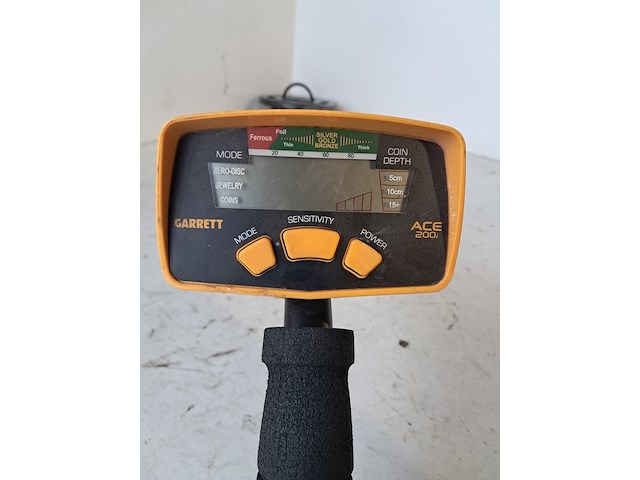 Metaaldetector (munten, sierraden etc.) ~ garrett, ace 200i, bouwjaar 2016 - afbeelding 4 van  4