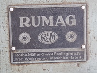 Metaalfreesmachine, rumag, revis - afbeelding 13 van  25
