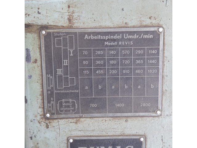 Metaalfreesmachine, rumag, revis - afbeelding 14 van  25