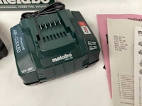 Metabo - accu 2x en lader - accu's en laders - afbeelding 3 van  3