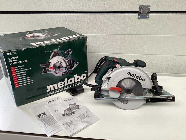 Metabo - afkortzaag k55 - afkortcirkelzaagmachine - afbeelding 1 van  6