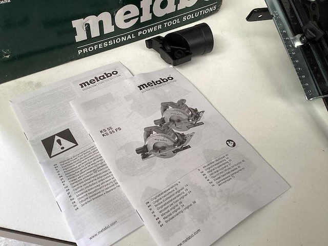Metabo - afkortzaag k55 - afkortcirkelzaagmachine - afbeelding 6 van  6