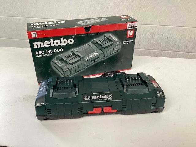 Metabo - duolader met 2 usb aansluitingen - - afbeelding 1 van  4