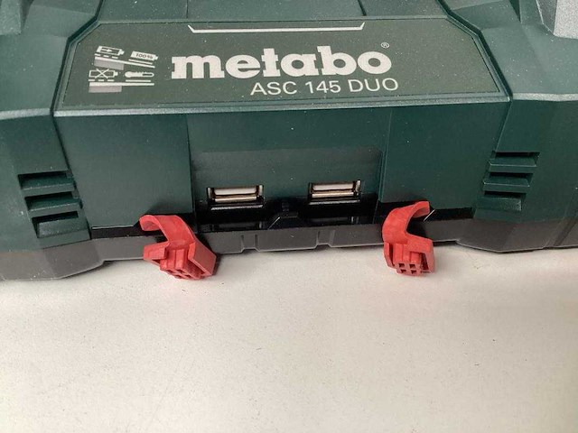 Metabo - duolader met 2 usb aansluitingen - - afbeelding 3 van  4