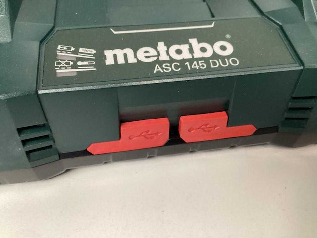 Metabo - duolader met 2 usb aansluitingen - - afbeelding 4 van  4