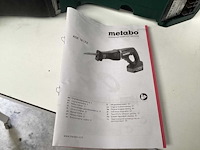 Metabo - reciprozaag en werklamp - - afbeelding 3 van  6