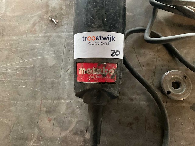 Metabo - wa 1000 quick - haakse slijpmachine - afbeelding 2 van  3