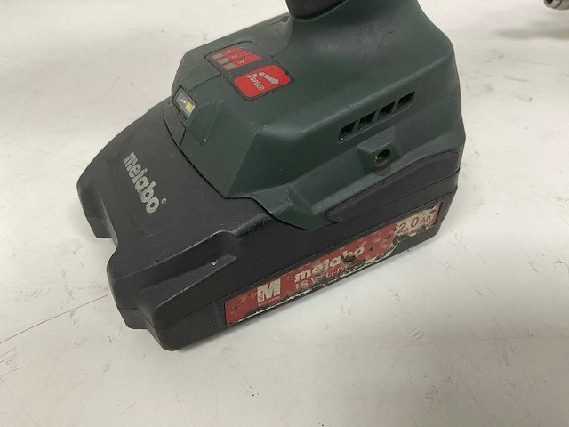 Metabo 18v combokit; klopboormachine & slagmoersleutel - afbeelding 10 van  12