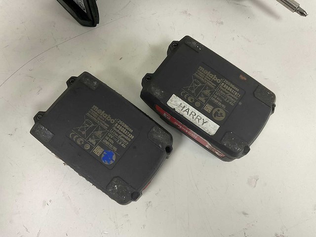 Metabo 18v combokit; klopboormachine & slagmoersleutel - afbeelding 4 van  12