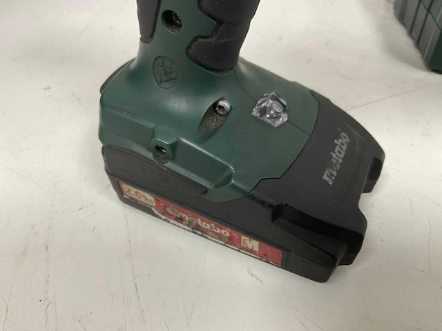 Metabo 18v combokit; klopboormachine & slagmoersleutel - afbeelding 7 van  12