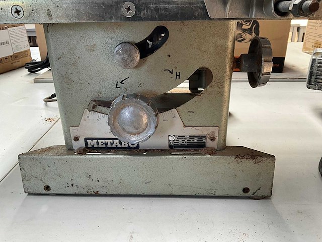 Metabo 5348 tafelcirkelzaagmachine - afbeelding 4 van  5