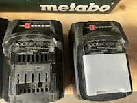 Metabo 5,5 ah 18v accu (4x) - afbeelding 5 van  5