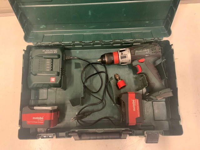 Metabo accu boormachine bs lt quick 14,4 v - afbeelding 1 van  5