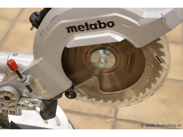 Metabo afkort- en verstekzaag kgs 216 m - afbeelding 3 van  8