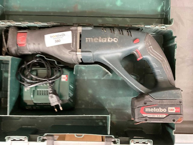 Metabo ase 18 ltx accu- reciprozaag - afbeelding 2 van  3