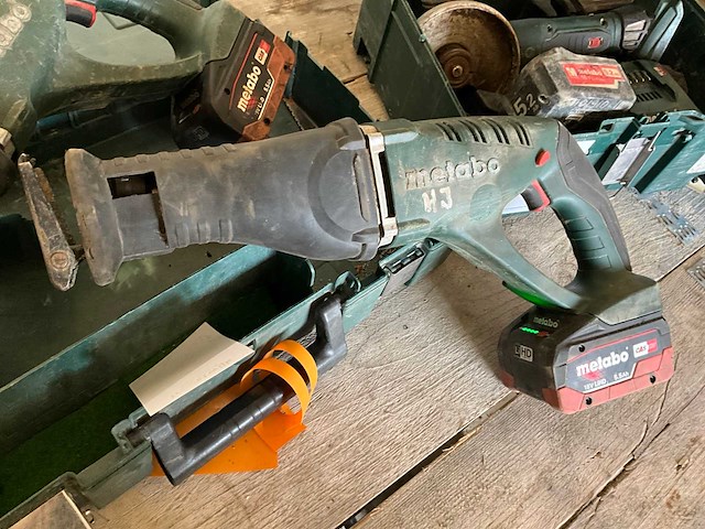 Metabo ase 18 ltx reciprozaag (2x) - afbeelding 2 van  3