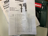 Metabo b e 622 s -r+l boormachine - afbeelding 5 van  6