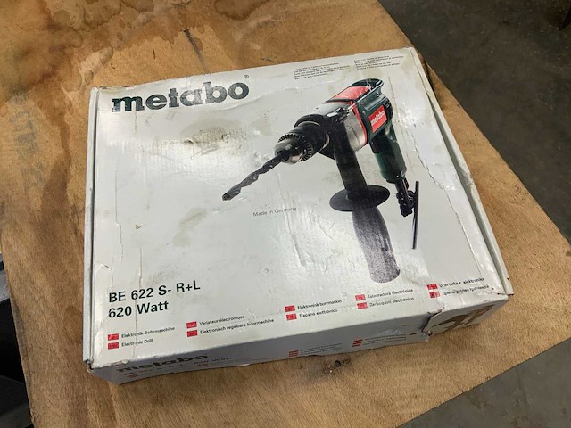 Metabo b e 622 s -r+l boormachine - afbeelding 6 van  6