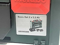Metabo basis set 2x5.2ah accu met lader in koffer - afbeelding 4 van  6
