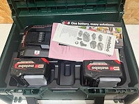 Metabo basis set 2x5.2ah accu met lader in koffer - afbeelding 6 van  6